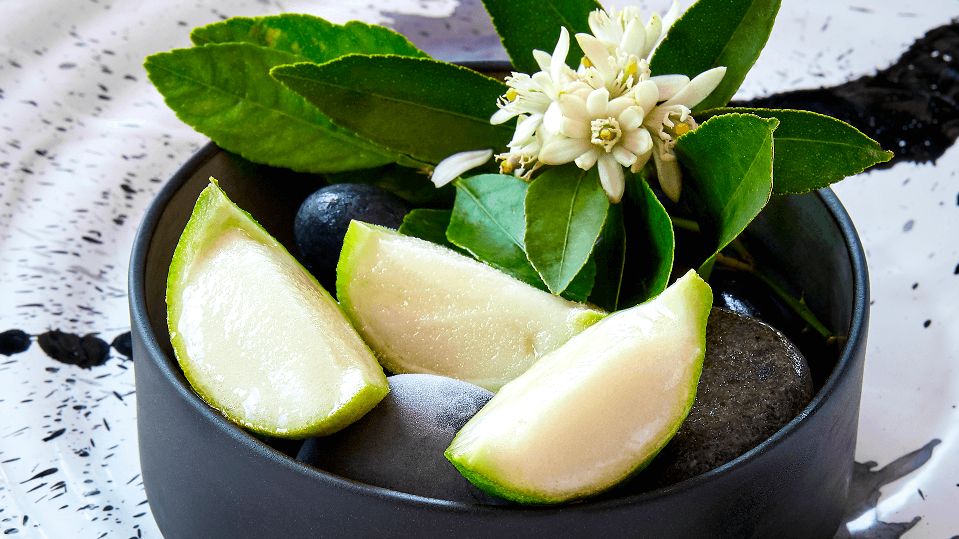 La Colombe lime and lemongrass sorbet