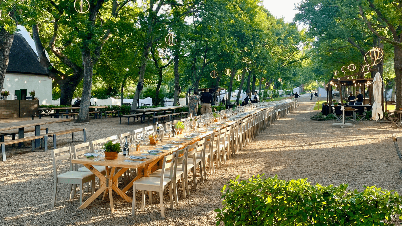 Boschendal Harvest Festival Sunday Long Table Lunch