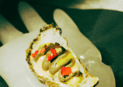 The art of duplicity chef rikku oyster dish
