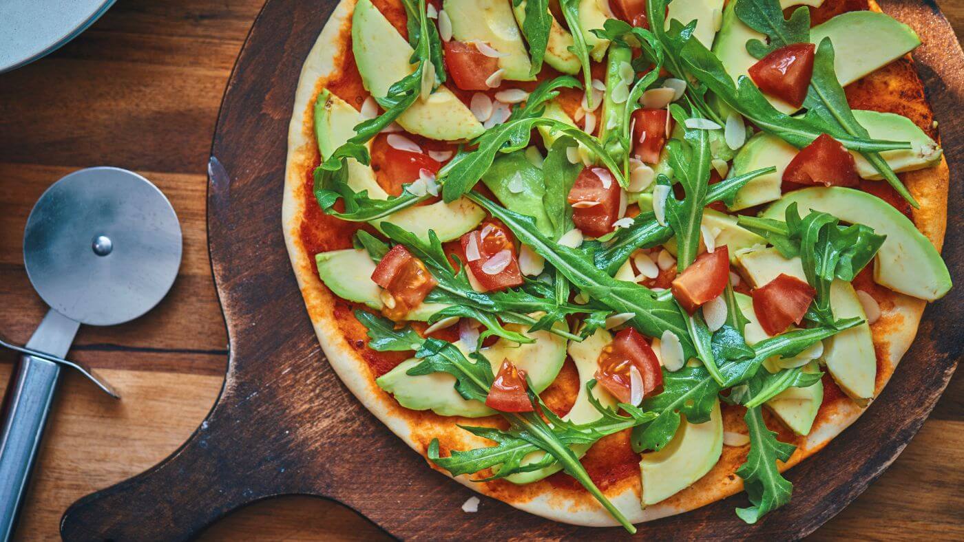 Avocado on pizza