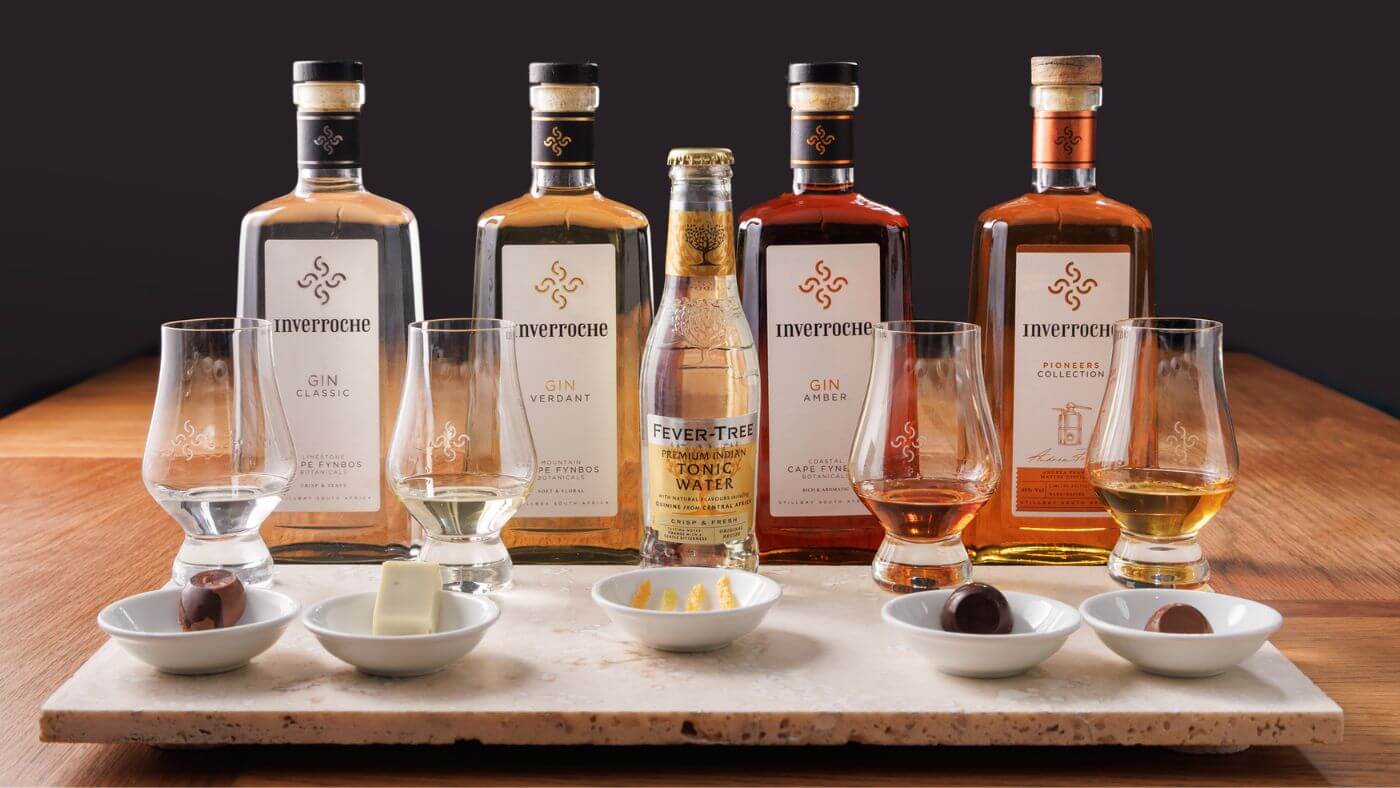 Inverroche Distillery Bucket list gin making and gin tasting