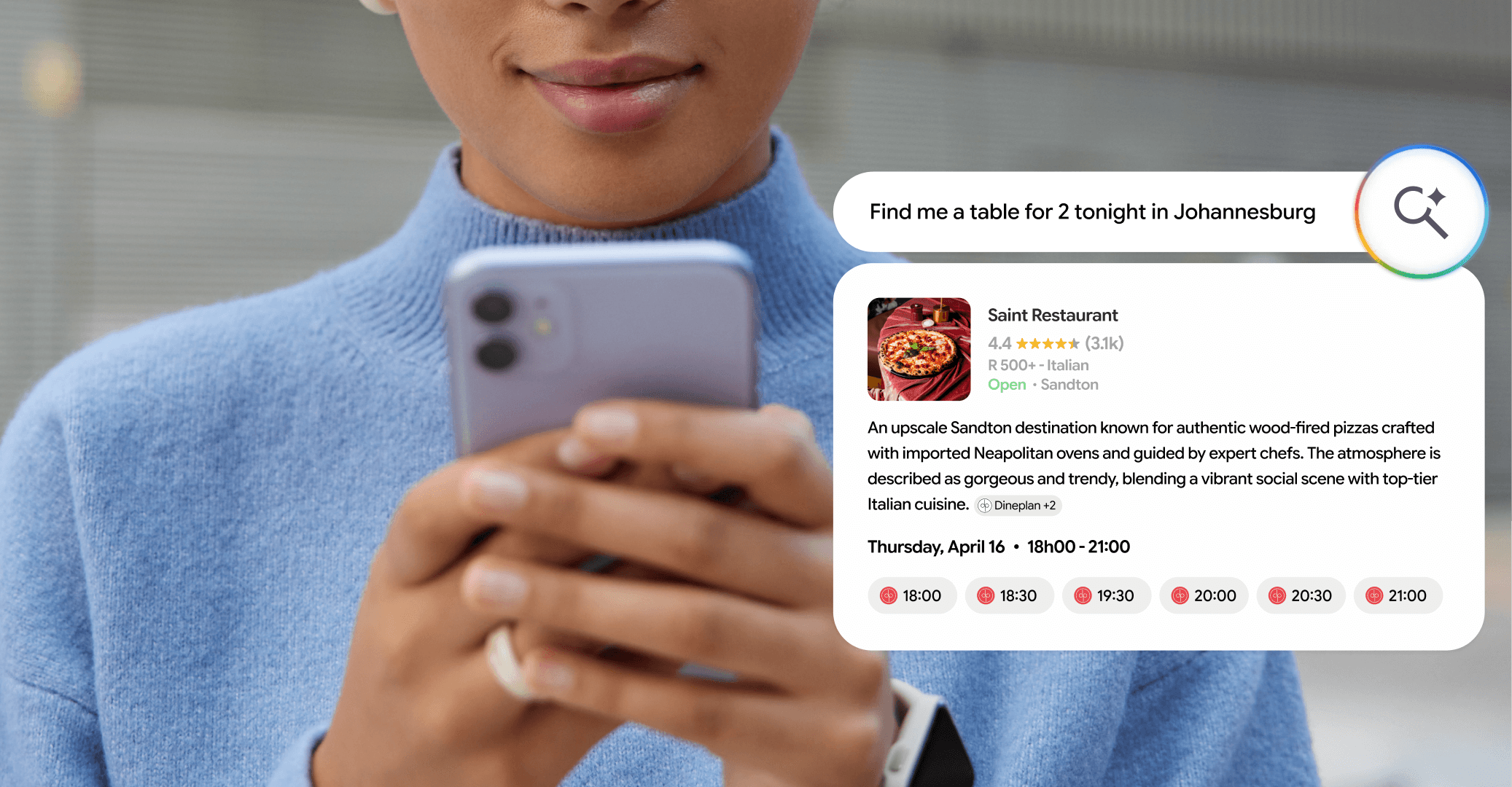 Google's new AI-powered search experience